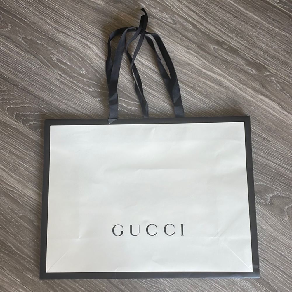 Authentic Gucci Medium Size Shopping Bag Gem